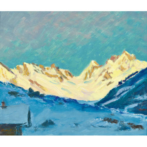 ALBERT NYFELER : 'L�tschenl�cke' (DOBIASCHOFSKY AUKTIONEN AG)