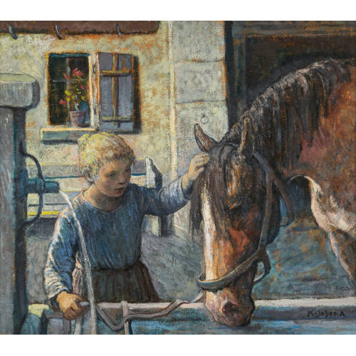 KARL SCHENK : 'Abendtr�nke' (DOBIASCHOFSKY AUKTIONEN AG)