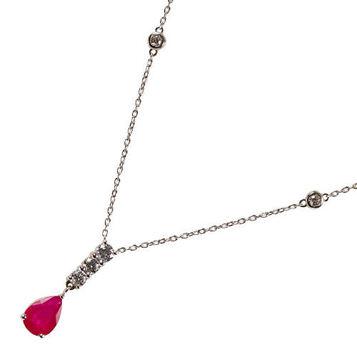 RUBIN-DIAMANT-COLLIER : (DOBIASCHOFSKY AUKTIONEN AG)