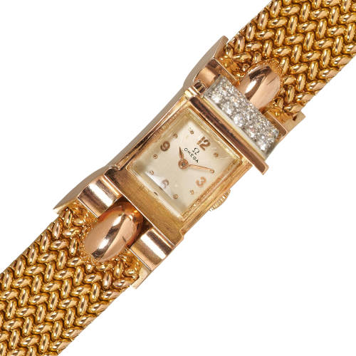 OMEGA : Damenschmuckuhr (DOBIASCHOFSKY AUKTIONEN AG)