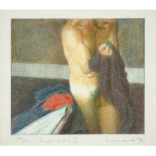 MICHAEL LEONARD : 'Man Changing I' (DOBIASCHOFSKY AUKTIONEN AG)