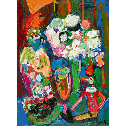 ADRIEN SEGUIN : Bouquet de fleurs (DOBIASCHOFSKY AUKTIONEN AG)