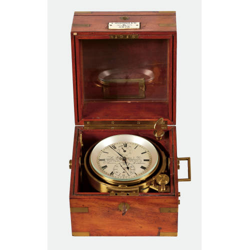 SCHIFFSCHRONOMETER : London, um 1900 (A. Johannsen & Co.) (DOBIASCHOFSKY AUKTIONEN AG)