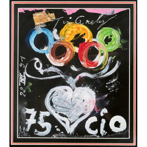 JEAN TINGUELY : '75 cio' (DOBIASCHOFSKY AUKTIONEN AG)