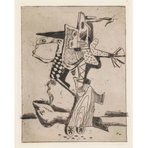 KURT SELIGMANN : 'Le carnval' (DOBIASCHOFSKY AUKTIONEN AG)