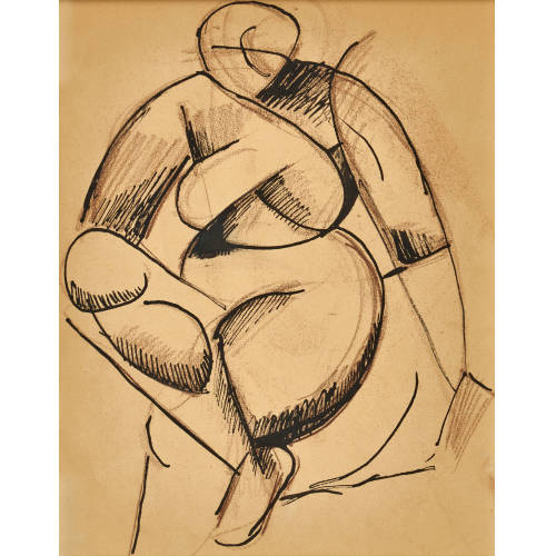 ZDZISLAW CYANKIEWICZ : Femme assise (DOBIASCHOFSKY AUKTIONEN AG)