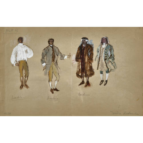 IR�NE ZURKINDEN : 'Beggars-Opera' (DOBIASCHOFSKY AUKTIONEN AG)