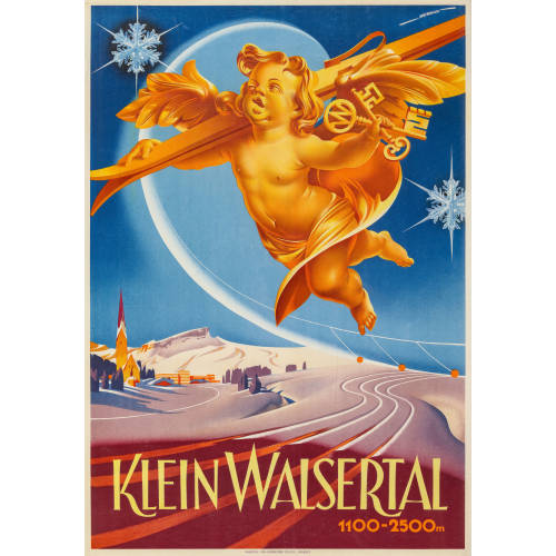 HEINRICH CAESAR BERANN : 'Klein Walsertal' (DOBIASCHOFSKY AUKTIONEN AG)