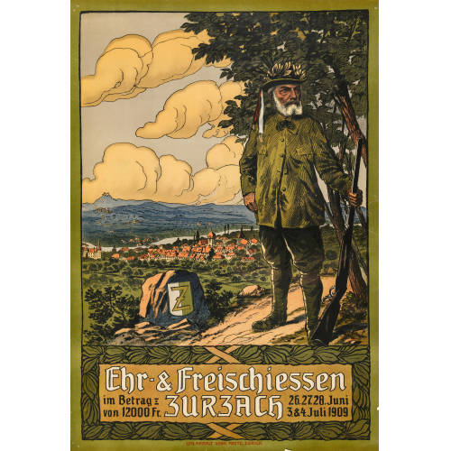 ANONYM : 'Ehr- & Freischiessen Zurzach 1909' (DOBIASCHOFSKY AUKTIONEN AG)