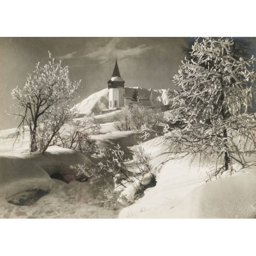 EMIL MEERK�MPER : Evangelische Kirche Frauenkirch bei Davos (DOBIASCHOFSKY AUKTIONEN AG)