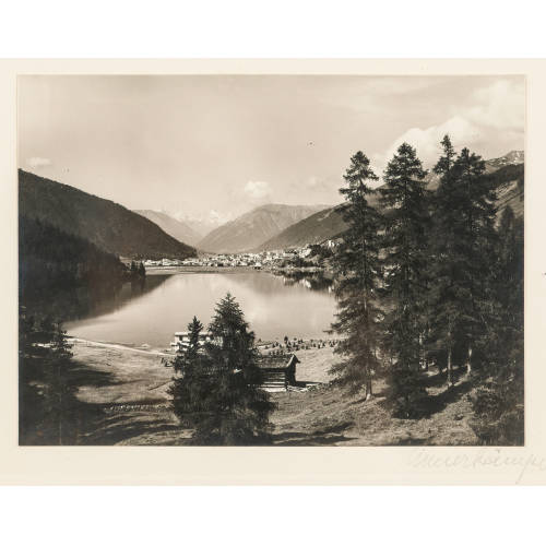 EMIL MEERK�MPER : Blick �ber den Davosersee (DOBIASCHOFSKY AUKTIONEN AG)