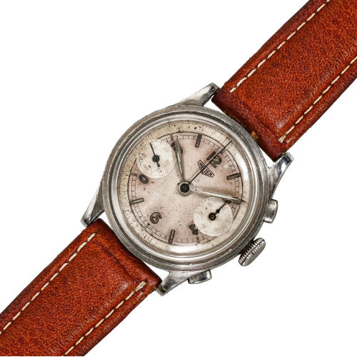 HEUER : Herrenarmbanduhr 'Valjoux' (DOBIASCHOFSKY AUKTIONEN AG)