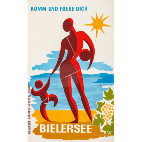 ALEX BILLETER : 'Komm und freue dich - Bielersee' (DOBIASCHOFSKY AUKTIONEN AG)