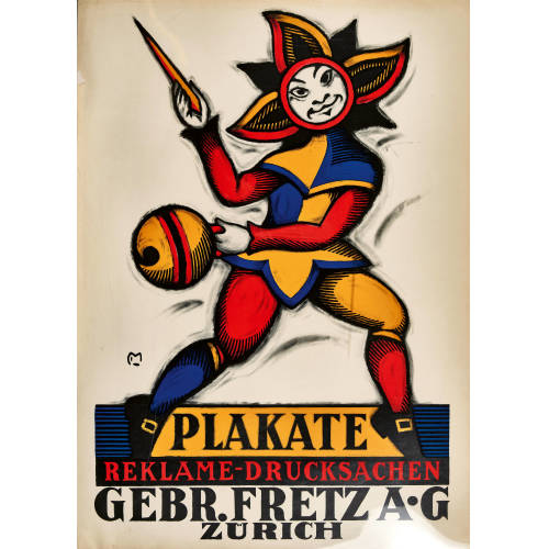 CARL FRANZ MOOS : 'Plakate Gebr. Fretz' (DOBIASCHOFSKY AUKTIONEN AG)