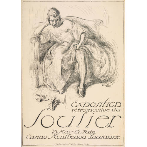 OTTO VAUTIER : 'Exposition Soulier Lausanne' (DOBIASCHOFSKY AUKTIONEN AG)
