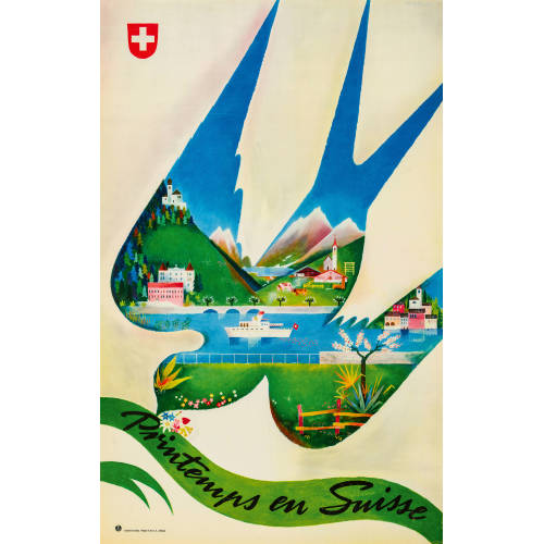 FRANCO BARBERIS : 'Printemps en Suisse' (DOBIASCHOFSKY AUKTIONEN AG)