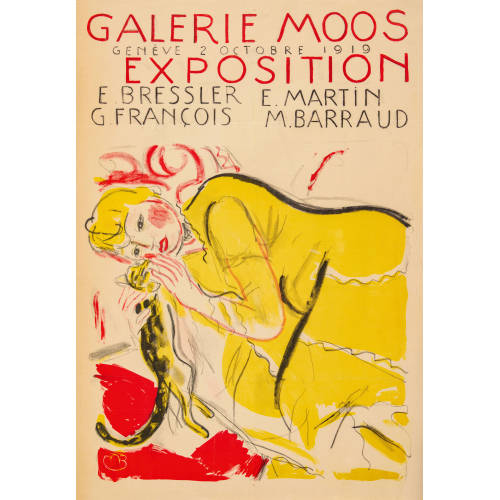 MAURICE BARRAUD : 'Galerie Moos Exposition' (DOBIASCHOFSKY AUKTIONEN AG)