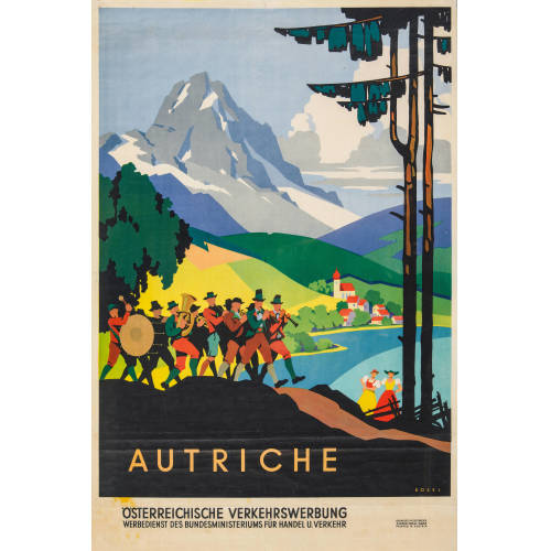 HERMANN KOSEL : 'Autriche' (DOBIASCHOFSKY AUKTIONEN AG)