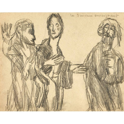 LOUIS SOUTTER : 'Le Sauveur enseignant' (DOBIASCHOFSKY AUKTIONEN AG)