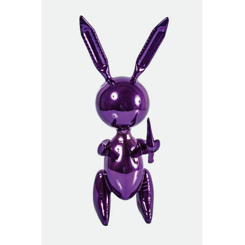 JEFF KOONS : 'Purple Rabbit' (DOBIASCHOFSKY AUKTIONEN AG)