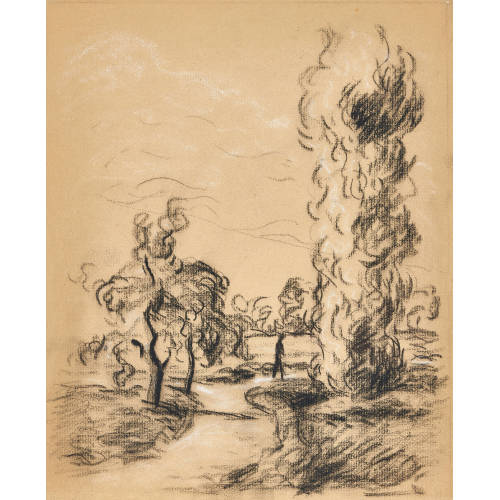 FRANZ GERTSCH : 'Ohne Titel (Spaziergang)' (DOBIASCHOFSKY AUKTIONEN AG)