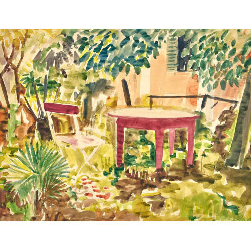 THEOBALD MODESPACHER : 'Im Garten' (DOBIASCHOFSKY AUKTIONEN AG)