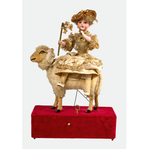 PUPPENAUTOMAT : Deutschland oder Frankreich, um 1900 (DOBIASCHOFSKY AUKTIONEN AG)