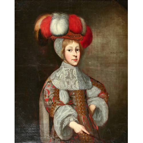 BENJAMIN VON BLOCK : Halbportr�t eines jugendlichen Adligen im Dreiviertelprofil (DOBIASCHOFSKY AUKTIONEN AG)