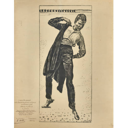 FERDINAND HODLER : 'Jenenser Student' (DOBIASCHOFSKY AUKTIONEN AG)