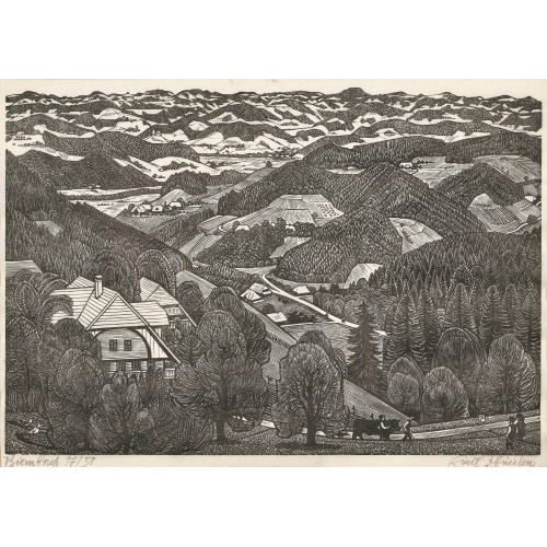 EMIL ZBINDEN : 'Blick gegen Trachselwald' (DOBIASCHOFSKY AUKTIONEN AG)