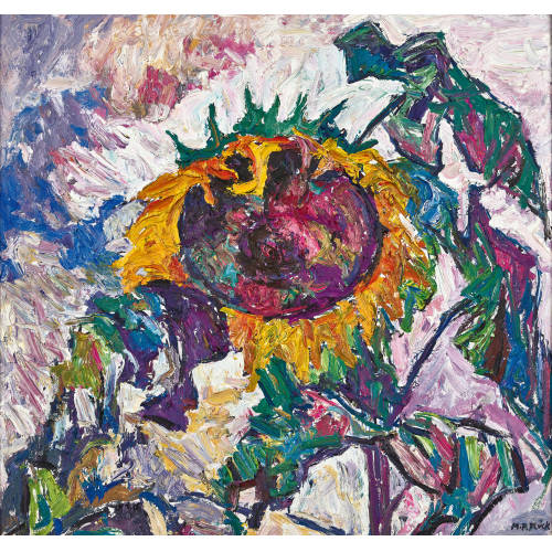 MARTIN PETER FL�CK : Grosse Sonnenblume (DOBIASCHOFSKY AUKTIONEN AG)