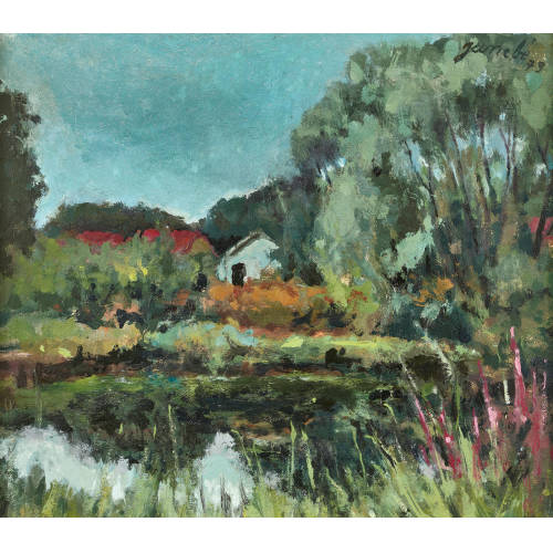 JEANNE) JANEB� (EIGTL. BARRAUD-PELLET : 'L'Etang' (DOBIASCHOFSKY AUKTIONEN AG)