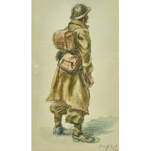 FRIEDRICH TRAFFELET : Schweizer Soldat (DOBIASCHOFSKY AUKTIONEN AG)