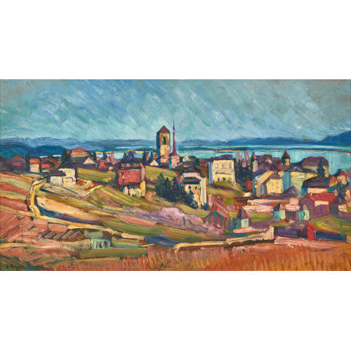 ERNST SAMUEL GEIGER : 'Neuenstadt' (DOBIASCHOFSKY AUKTIONEN AG)