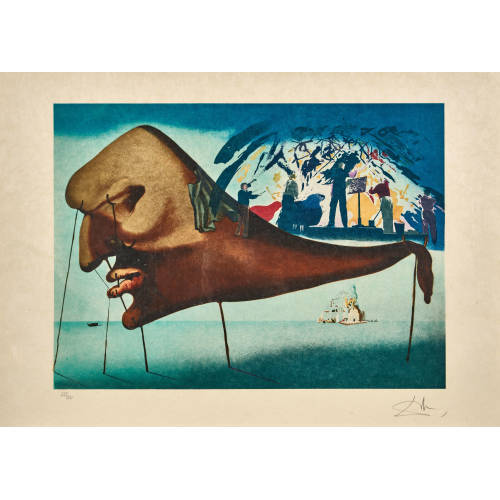 SALVADOR DAL� : 'Le sommeil' (DOBIASCHOFSKY AUKTIONEN AG)