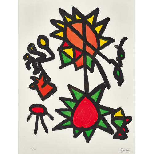 EUG�NE IONESCO : Blumen (DOBIASCHOFSKY AUKTIONEN AG)