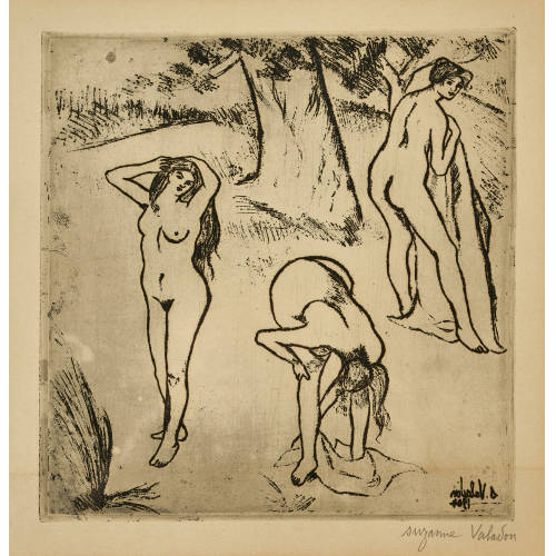 SUZANNE VALADON : Badende (DOBIASCHOFSKY AUKTIONEN AG)