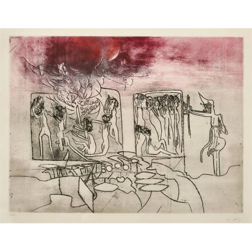 ROBERTO (MATTA ECHAUREN MATTA : 'Judgements/Genocide' (DOBIASCHOFSKY AUKTIONEN AG)