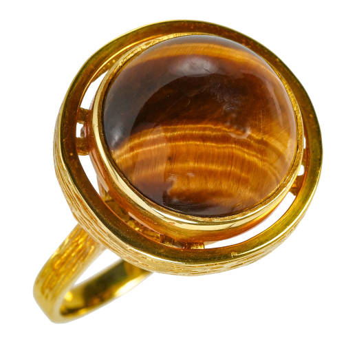 TIGERAUGE-RING : (DOBIASCHOFSKY AUKTIONEN AG)