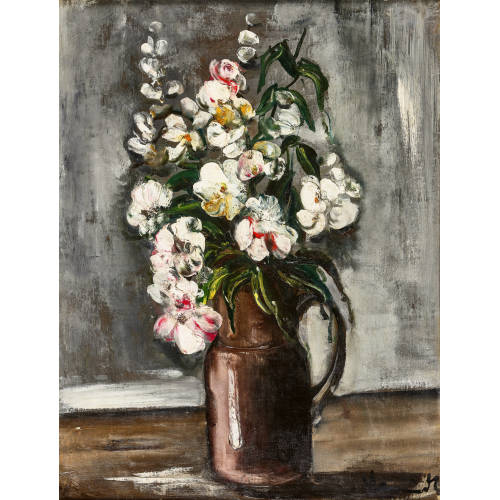 MAURICE DE VLAMINCK : Bouquet de fleurs (DOBIASCHOFSKY AUKTIONEN AG)