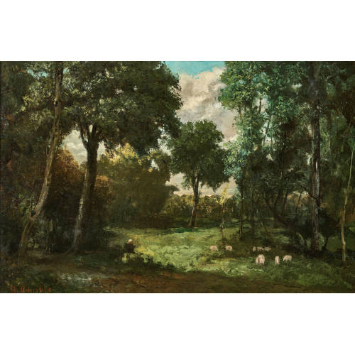GUSTAVE COURBET : La Clairi�re (DOBIASCHOFSKY AUKTIONEN AG)