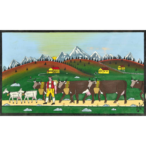 ERICH STAUB : Appenzeller Alpaufzug (DOBIASCHOFSKY AUKTIONEN AG)