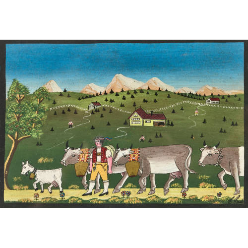 ERICH STAUB : Appenzeller Alpaufzug (DOBIASCHOFSKY AUKTIONEN AG)