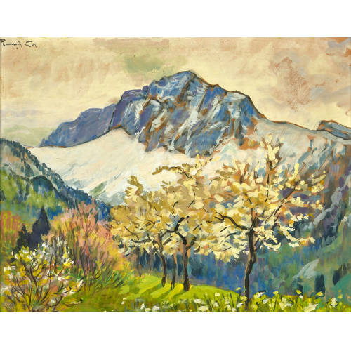 FRAN�OIS GOS : Les Rochers de Naye (DOBIASCHOFSKY AUKTIONEN AG)