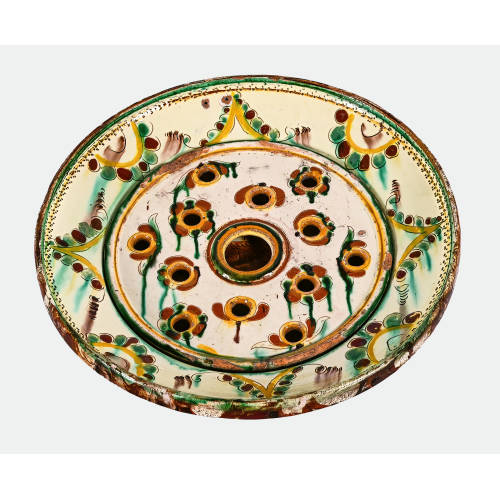 TELLER MIT ABTROPFSIEB : Langnau im Emmental, 1826 (DOBIASCHOFSKY AUKTIONEN AG)