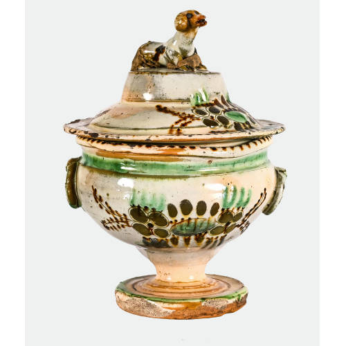 DECKELDOSE : Heimberg, um 1840-1860 (DOBIASCHOFSKY AUKTIONEN AG)