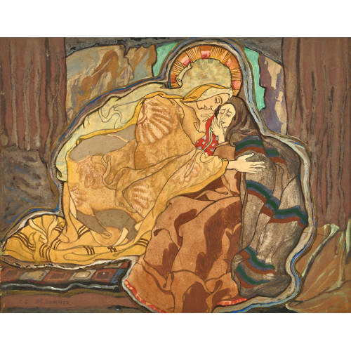 CHARLES-CLOS OLSOMMER : Vierge de la Consolation (DOBIASCHOFSKY AUKTIONEN AG)
