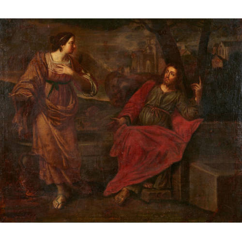 G�RARD EDELINCK : J�sus et la Samaritaine (DOBIASCHOFSKY AUKTIONEN AG)