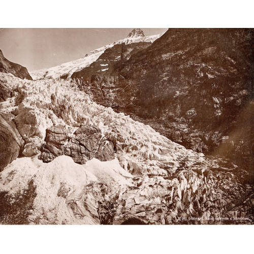 ANONYM : 'Grindelwald, Glacier superieur et Schreckhorn' (DOBIASCHOFSKY AUKTIONEN AG)