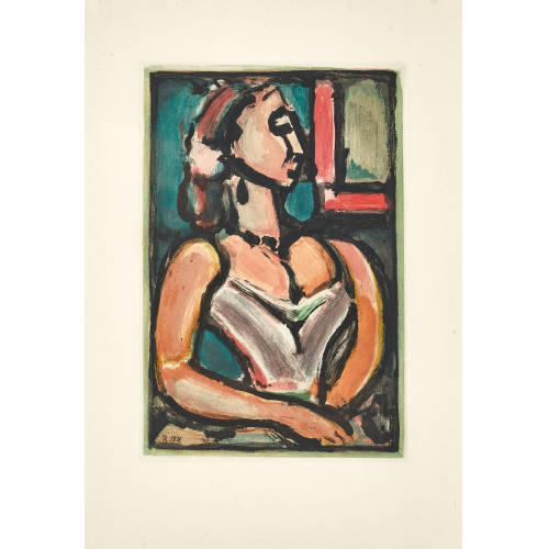 GEORGES ROUAULT : 'Femme fi�re' (DOBIASCHOFSKY AUKTIONEN AG)